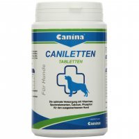 Nahrungsergänzung Canina Caniletten Tabletten