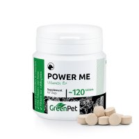 Nahrungsergänzung GreenPet Power Me Tabs