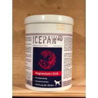 Nahrungsergänzung ICEPAW Magnesium + Zink