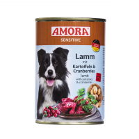 Nassfutter Amora Sensitive Lamm mit Kartoffeln & Cranberries