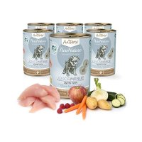 Nassfutter AniForte PureNature Junior zartes Huhn an feinen M&ouml;hrchen
