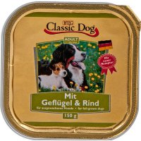 Nassfutter Classic Dog Adult Geflügel & Rind