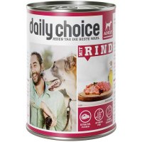 Nassfutter daily choice Mit Rind Adult