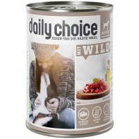Nassfutter daily choice Mit Wild Adult