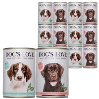 Nassfutter Dogs Love Hypoallergen Mixpaket Ente & Pferd