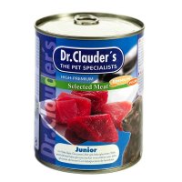 Nassfutter Dr. Clauders Selected Meat Junior