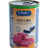 Nassfutter Dr. Clauders Selected Meat Pute & Reis
