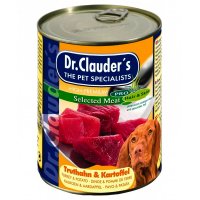 Nassfutter Dr. Clauders Selected Meat Truthahn & Kartoffel