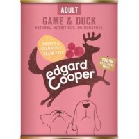 Nassfutter Edgard & Cooper Adult Wild & Ente