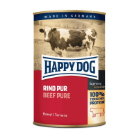 Nassfutter Happy Dog Rind Pur