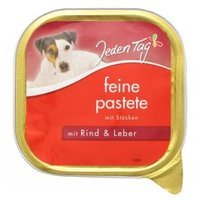 Nassfutter Jeden Tag Feine Pastete mit Rind & Leber