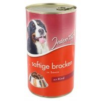 Nassfutter Jeden Tag Saftige Brocken in Sauce Rind