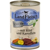 Nassfutter LandFleisch Senior Rind & Kartoffeln mit Biogemüse