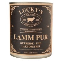 Nassfutter Luckys Black Label Lamm pur