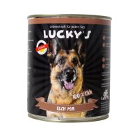 Nassfutter Luckys Elch Pur