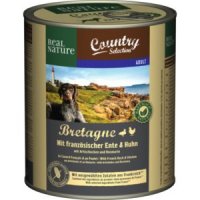 Nassfutter Real Nature Country Selection Bretagne mit Ente & Huhn