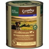 Nassfutter Real Nature Country Selection Mediterran mit Büffel & Huhn