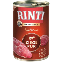 Nassfutter RINTI Singlefleisch Exclusive Ziege Pur