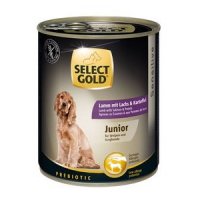 Nassfutter Select Gold Sensitive Junior Lamm mit Lachs & Kartoffel