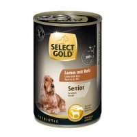 Nassfutter Select Gold Sensitive Senior Lamm mit Reis