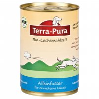 Nassfutter Terra-Pura Bio-Lachsmahlzeit