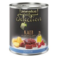 Nassfutter Zooplus Selection Junior Kalb