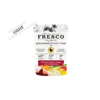 Rohfutter FRESCO Trockenbarf Huhn Light-Menü mit Kürbis, Mango und Artischocken