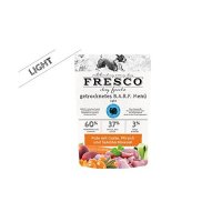 Rohfutter FRESCO Trockenbarf Pute Light-Menü mit Gurke, Pfirsich und Sanddornbeeren