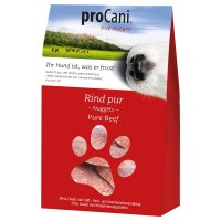 Rohfutter proCani Rind pur Nuggets
