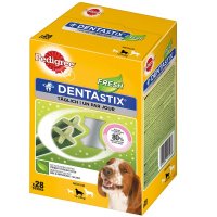 Snacks Pedigree Dentastix Fresh für mittelgroße Hunde