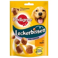 Snacks Pedigree Leckerbissen Kau-Happen mit Huhn
