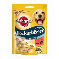 Snacks Pedigree Leckerbissen Mini-Happen mit Käse und Rind