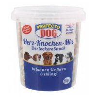 Snacks Perfecto Dog Herz-Knochen-Mix