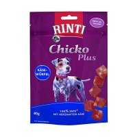 Snacks RINTI Chicko PLUS Käsewürfel mit Ente