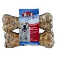Snacks TRIXIE Kauknochen aus Rinderstrossen 15 cm