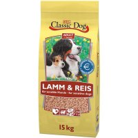 Trockenfutter Classic Dog Sensible Lamm & Reis