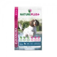 Trockenfutter Eukanuba Nature Plus Adult Salmon Medium Breed