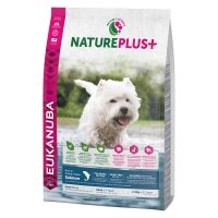 Trockenfutter Eukanuba Nature Plus Adult Salmon Small Breed