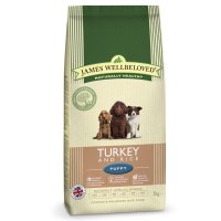 Trockenfutter James Wellbeloved Puppy Truthahn & Reis