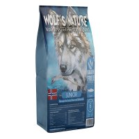 Trockenfutter Wolfs Nature Junior Lachs aus Norwegen